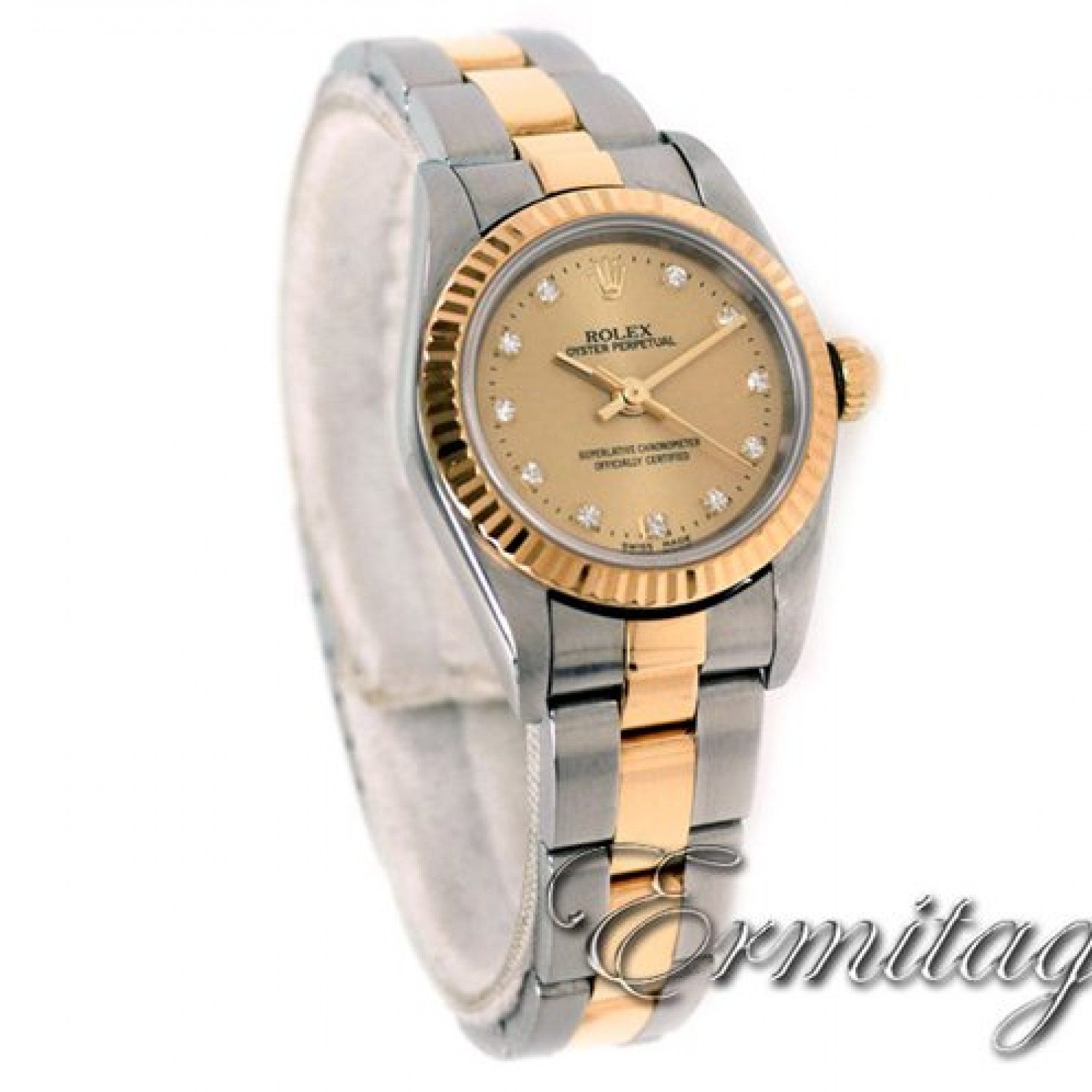 Diamond Rolex Oyster Perpetual 76193